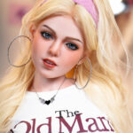 Eliza sex doll 160cm/5ft2 D cup sex A Stunning Blonde Beauty Silicone Head